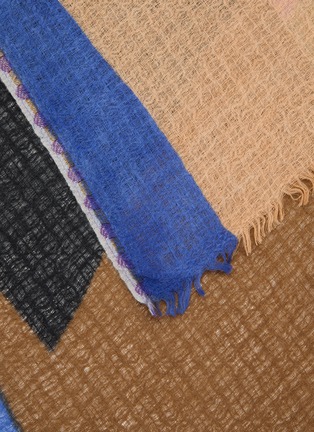 细节 - 点击放大 - ÉPICE - Wool Silk Cashmere Scarf