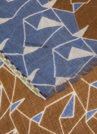 细节 - 点击放大 - ÉPICE - Wool Silk Cashmere Scarf