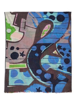 细节 - 点击放大 - ÉPICE - Fringed Wool Scarf