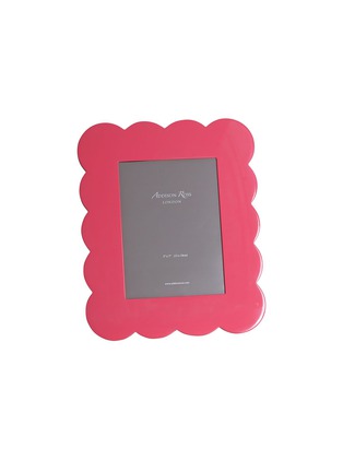 首图 –点击放大 首图 –点击放大 - ADDISON ROSS - Scallop Lacquered Photo Frame — Pink