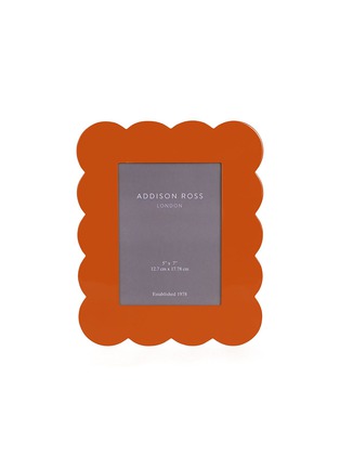首图 –点击放大 首图 –点击放大 - ADDISON ROSS - Scallop Lacquered Photo Frame — Orange