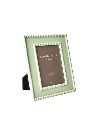 首图 –点击放大 首图 –点击放大 - ADDISON ROSS - Bobbin Lacquered Photo Frame — Sage