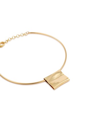 细节 - 点击放大 - ÉLIOU - Carre Gold Plated Necklace