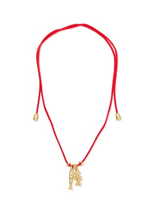 首图 - 点击放大 - ÉLIOU - Sardine Fishbone Gold Plated Necklace