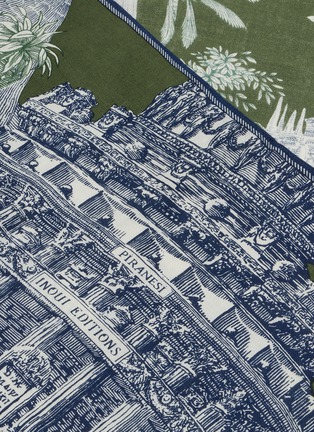 细节 - 点击放大 - INOUI EDITIONS - Etole 100 Piranesi Wool Silk Scarf