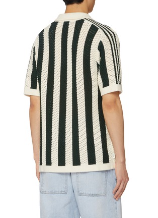 背面 - 点击放大 - ADIDAS - X CLOT 条纹 POLO 衫