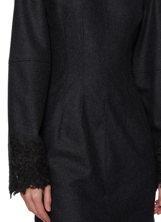  - BRUNELLO CUCINELLI - 蕾丝袖连衣裙
