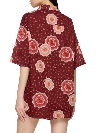 背面 - 点击放大 - NATALIE MARTIN - Kevin Floral Print Cotton Shirt