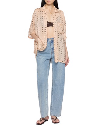 模特儿示范图 - 点击放大 - NATALIE MARTIN - Kevin Polka Dot Shirt