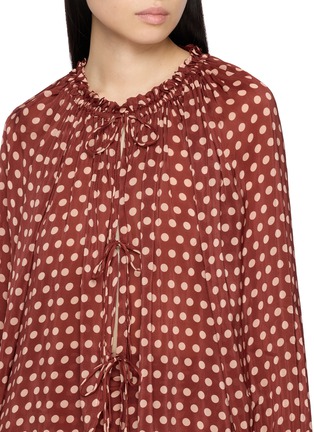  - NATALIE MARTIN - Elise Long Sleeve Polka Dot Top