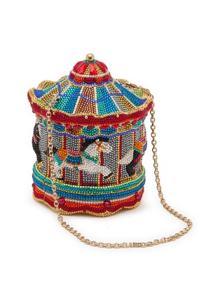模特儿示范图 - 点击放大 - JUDITH LEIBER - Jane's Carousel  Clutch Bag
