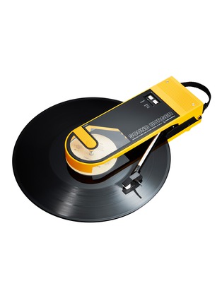  - AUDIO-TECHNICA - Sound Burger Portable Bluetooth Turntable — Yellow
