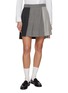 首图 - 点击放大 - THOM BROWNE - Dropped Back Pleated Fresco Wool Mini Skirt