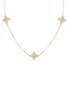 首图 - 点击放大 - ROBERTO COIN - Princess Flower 18K Yellow White Gold Diamond Ruby Collar