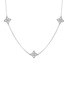 首图 - 点击放大 - ROBERTO COIN - Princess Flower 18K White Gold Diamond Ruby Collar