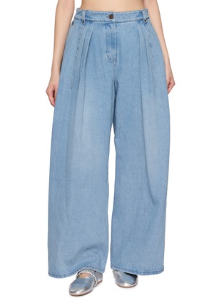 首图 - 点击放大 - EPINGLER - Wide Leg Tuck Denim Jeans