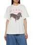 首图 - 点击放大 - MARDI MERCREDI - Dachshund Print Cotton T-Shirt