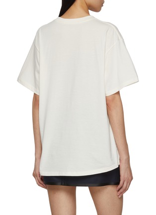 背面 - 点击放大 - MARDI MERCREDI - Flower Bloom Graphic Crewneck Cotton T-Shirt