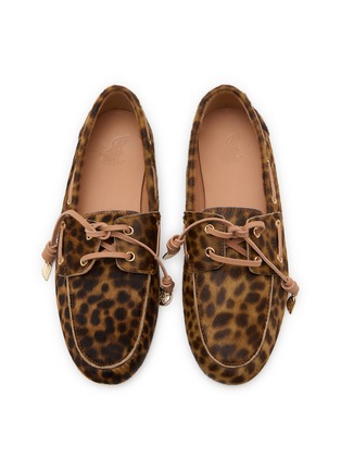 细节 - 点击放大 - ANCIENT GREEK SANDALS - Pliaria Calf Hair Leather Boat Shoes