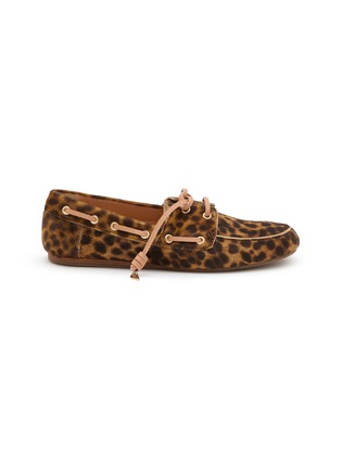 首图 - 点击放大 - ANCIENT GREEK SANDALS - Pliaria Calf Hair Leather Boat Shoes