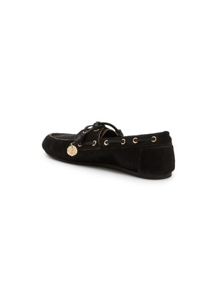  - ANCIENT GREEK SANDALS - Pliaria Calf Hair Leather Boat Shoes