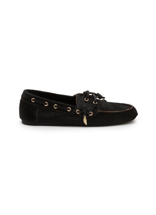首图 - 点击放大 - ANCIENT GREEK SANDALS - Pliaria Calf Hair Leather Boat Shoes