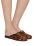 模特儿示范图 - 点击放大 - ANCIENT GREEK SANDALS - The Slipper Calf Hair Leather Slides