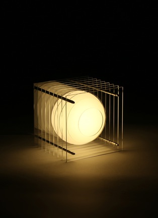 细节 –点击放大 - BẰNG - Lớp Small Square Table Lamo — Clear