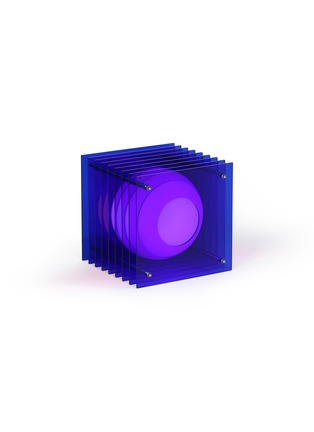 细节 –点击放大 - BẰNG - Lớp Small Square Table Lamo — Blue