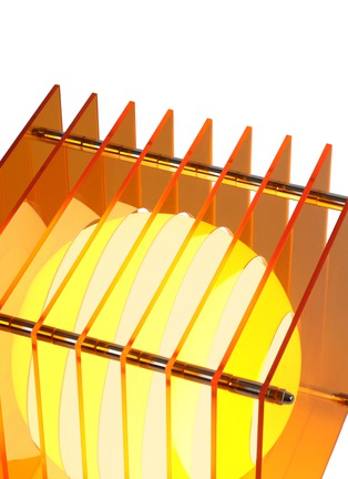 细节 –点击放大 - BẰNG - Lớp Small Square Table Lamo — Orange