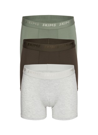 首图 - 点击放大 - SKIMS - SKIMS STRETCH 平角内裤三件套