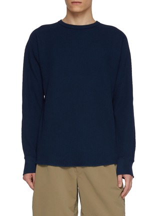 首图 - 点击放大 - NANAMICA - Thermal Waffle Knit Sweatshirt