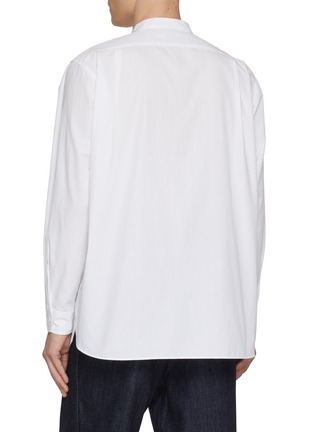 背面 - 点击放大 - NANAMICA - Long Sleeve Band Collar Shirt