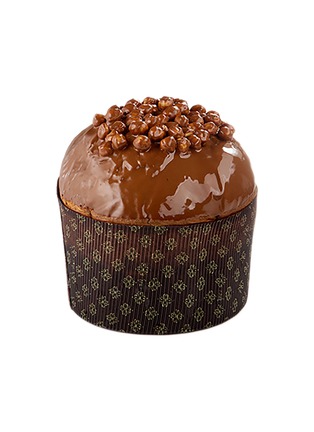 首图 –点击放大 - MERCATO GOURMET BY GIANDO - Biasetto Hazelnuts & Gianduia Chocolate Panettone 500g