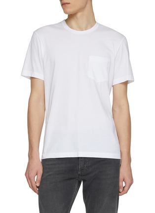 首图 - 点击放大 - JAMES PERSE - Lightweight Cotton Jersey Pocket Crewneck T-Shirt