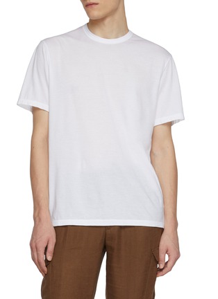 首图 - 点击放大 - JAMES PERSE - Elevated Lotus Cotton Jersey Crewneck T-Shirt