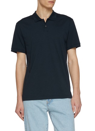首图 - 点击放大 - JAMES PERSE - Lotus Cotton Jersey Polo Shirt