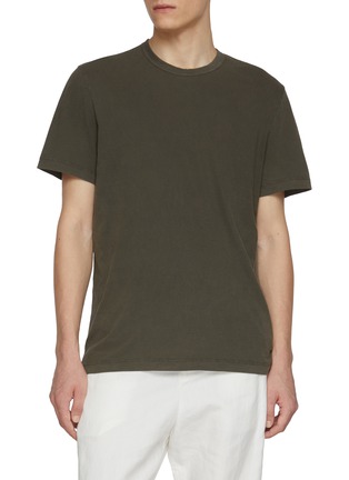 首图 - 点击放大 - JAMES PERSE - Lightweight Cotton Jersey Crewneck T-Shirt