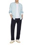 模特儿示范图 - 点击放大 - JAMES PERSE - Lightweight Cotton Jersey Crewneck T-Shirt