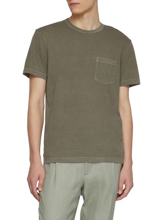 首图 - 点击放大 - JAMES PERSE - Lightweight Cotton Jersey Pocket Crewneck T-Shirt