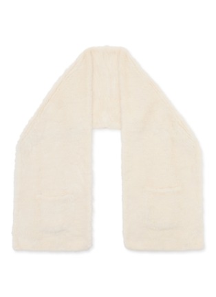 首图 - 点击放大 首图 - 点击放大 - SYMÉTRIE - Mink Fur Knit Stole