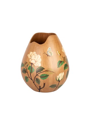 首图 –点击放大 - SILVIA FURMANOVICH - Marquetry Floral Print Vase