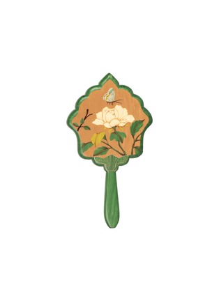 首图 –点击放大 - SILVIA FURMANOVICH - Marquetry Floral Print Hand Mirror