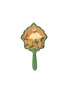 首图 –点击放大 - SILVIA FURMANOVICH - Marquetry Floral Print Hand Mirror