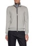 首图 - 点击放大 - EQUIL - High Neck Zip Up Wool Cardigan