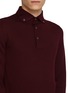  - EQUIL - Long Sleeve Wool Knit Polo Top