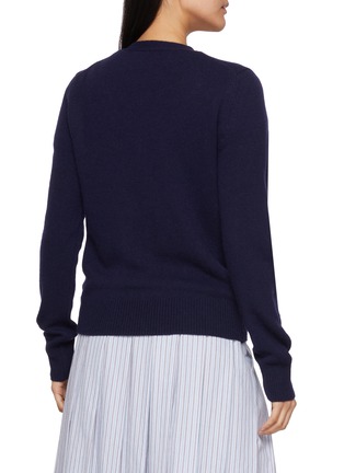 背面 - 点击放大 - MARDI MERCREDI - Stitched Flower Knit Cardigan