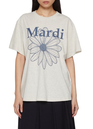 首图 - 点击放大 - MARDI MERCREDI - Floral Print Cotton T-Shirt