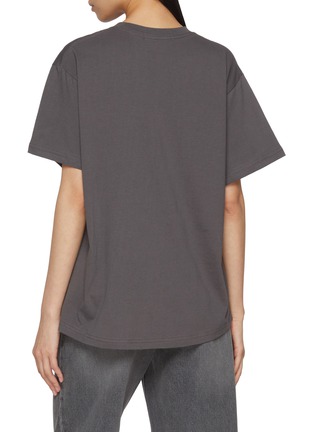 背面 - 点击放大 - MARDI MERCREDI - Floral Print Cotton T-Shirt