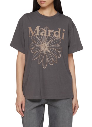 首图 - 点击放大 - MARDI MERCREDI - Floral Print Cotton T-Shirt